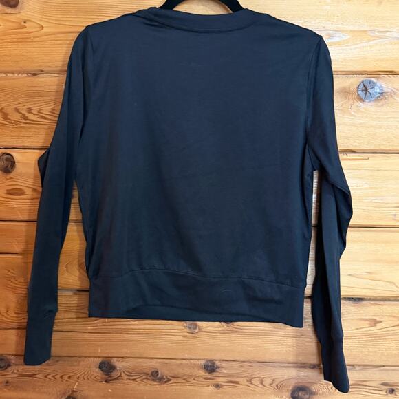 Vuori Women's Daydream Crew Black heather Small - Picture 2 of 6